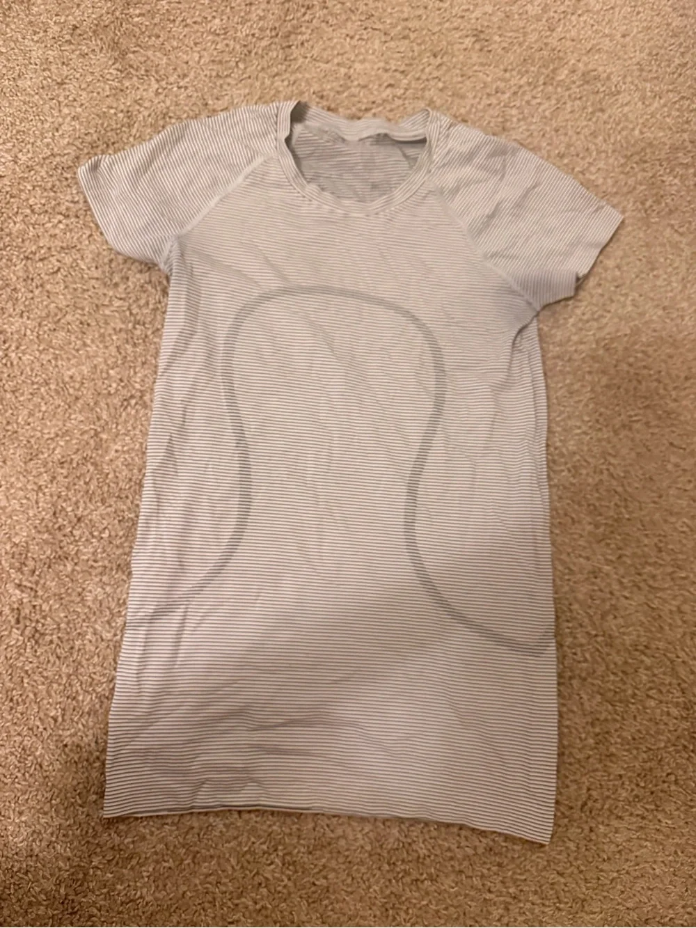 lululemon athletica Striped Swiftly Tech in Black and White
